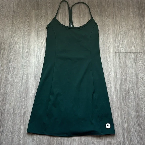 Vuori Women's Dress in Dark Green - Picture 4 of 7
